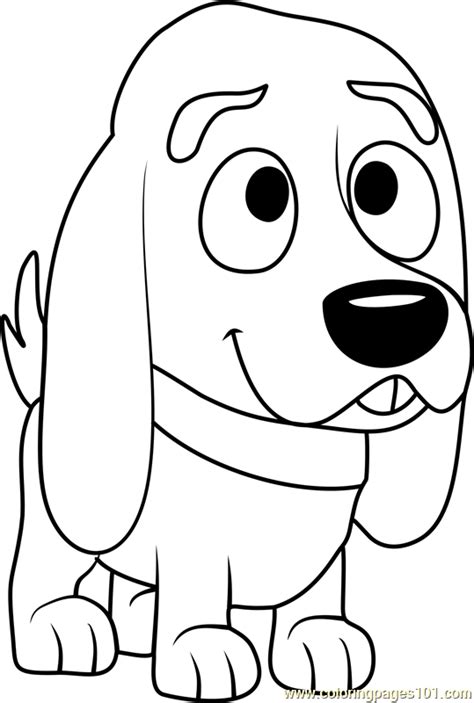 Pound Puppies Nougat Coloring Page For Kids Free Pound Puppies
