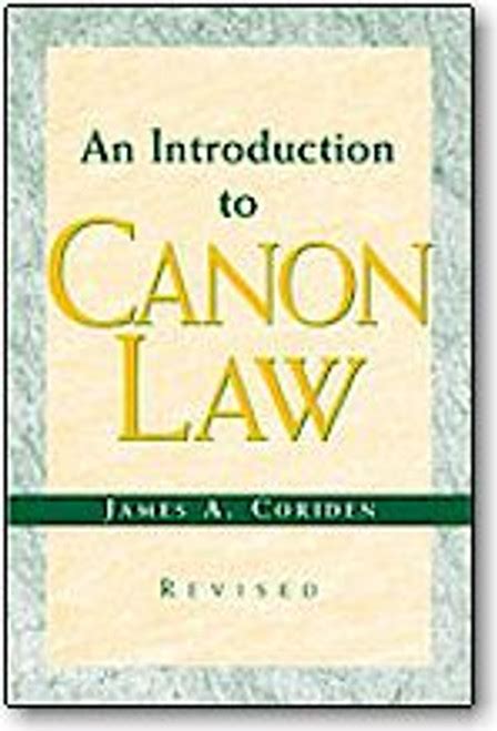 An Introduction To Canon Law Revised Edition Fc Ziegler Company