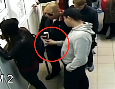 Pickpocket Caught On Cctv Robbing An Unsuspecting Queue Jumper The