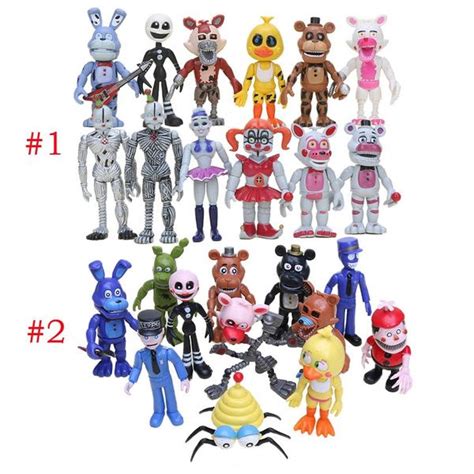 Buy 12pcsset Fnaf Five Nights At Freddys Pvc Action Figures Toys Foxy
