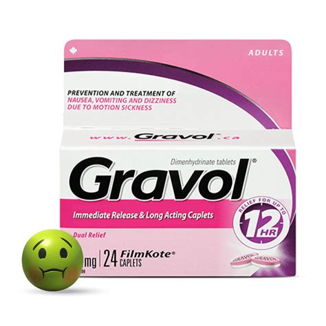 Fast Effective Nausea Relief Products I Gravol
