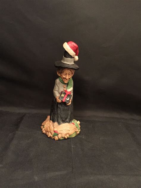 Tom Clark Christmas Eva Gnome Witch Figurine 1995 Etsy Witch