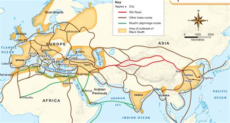 How Did The Black Death Spread Trade Routes Relationship Between Stock