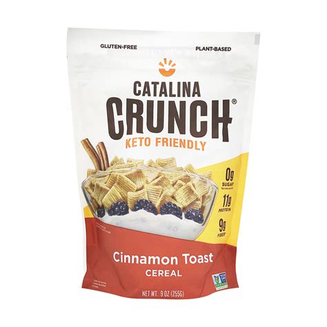 Catalina Crunch Cinnamon Toast Keto Friendly Cereal