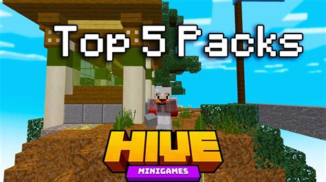 Top 5 Pvp Texture Packs For Hive Youtube