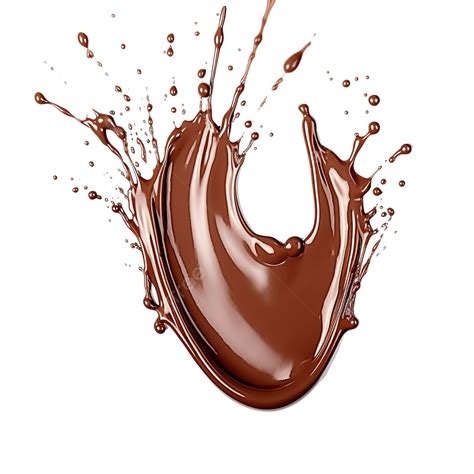 Chocolate Splash With Droplets Chocolate Chocolate Splash Splash Png