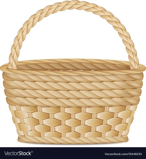 Polish your personal project or design with these picnic basket transparent png images, make it even more personalized and more attractive. Empty basket Royalty Free Vector Image - VectorStock