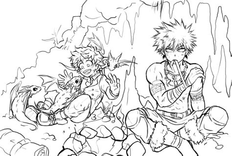 My hero academia coloring book: My Hero Academia Coloring Pages. 100 Free Coloring Pages