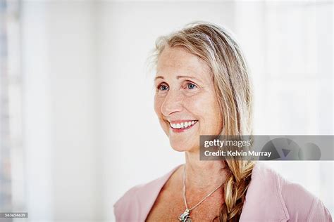 A Close Portrait Of Older Woman Smiling High Res Stock Photo Getty Images