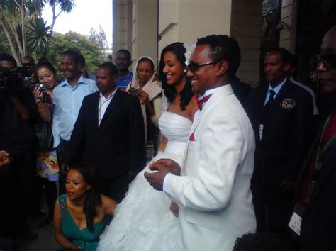 Teddy Afro And Amleset Muchie Get Married Addis Journal