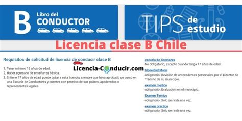 Licencia Conducir Clase B Chile Imagesee