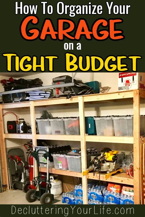 Garage Organization 5 Quick And Cheap Garage Organizing Ideas Garage
