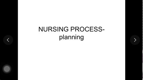 Nursing Process Planning Youtube