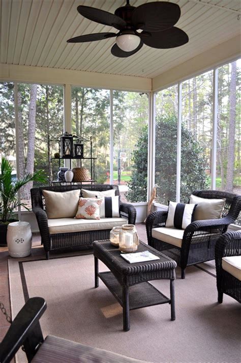 If you have a swimming pool, an upfront investment in quality pool furniture and accessories will let you lay back and enjoy the look of a clean pool and enjoy some. 40 Best Screened Porch Design and Decorating Ideas On ...