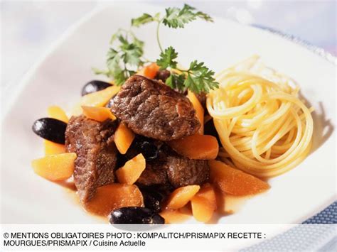 Daube De Bœuf à La Provençale Recette Sur Cuisine Actuelle