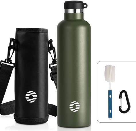Feijian Stainless Steel Water Bottle Ml Ml Sports Flask Vacuum Insulated Water Bottle