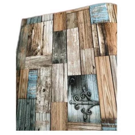Rg Papers Glossy Wooden Wall Paper Size 57 Square Feet At Rs 1500