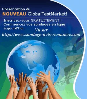 Un contrôle téléphonique inopiné peut être réalisé. Global Test Market | Sondage-Avis-Remunere.com