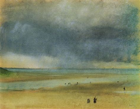 Edgar Degas Beside The Sea