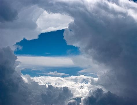 Free Photo Clouds Above Altitude Blue Free Download Jooinn