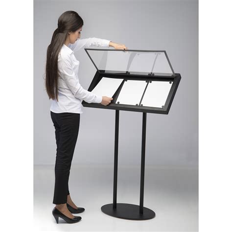 3x A4 Restaurant Menu Display Stand | Poster Display Stand