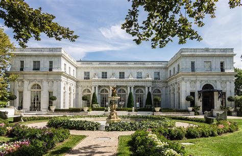 Rosecliff Mansion Newport Rhode Island Editorial Photo Image Of North