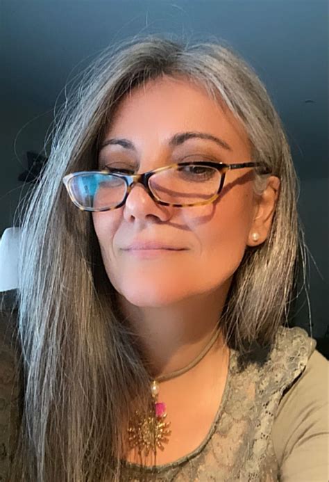 Cute Glasses Girls With Glasses Older Beauty Touch Of Gray Hair
