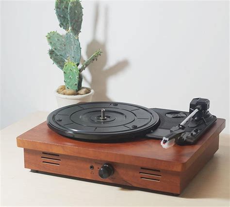 Mini Record Player Vintage Phonograph Retro Living Room Etsy
