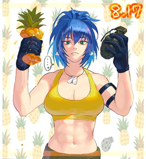 Leona Heidern The King Of Fighters And More Drawn By Oni Gini Danbooru