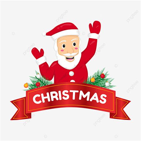 Santas Merry Clipart Png Vector Psd And Clipart With Transparent