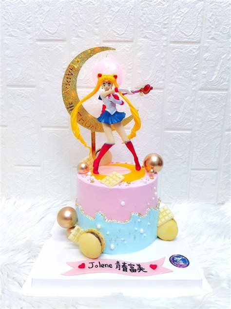 Sailor Moon Cakes Sailor Moon Party Sailor Moon Birthday 6th