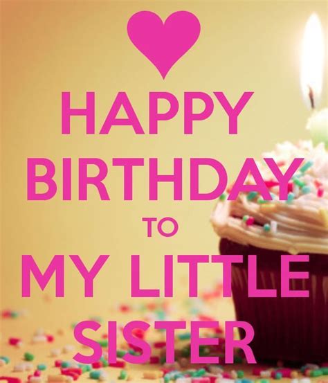 Happy Birthday To My Little Sister Pictures Photos And Images For