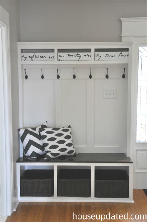 A cherry storage and bench idea 7. Woodwork Entryway Storage Bench Diy PDF Plans