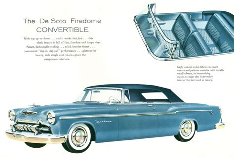 1955 De Soto Firedome Convertible Classic Cars Trucks Desoto