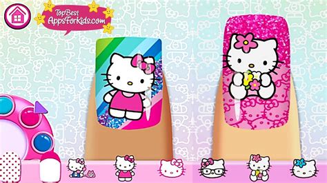 There are so many girls love hello kitty, so today we will introduce you a nail design game about hello kitty. Hello Kitty Nail Salon 💅 Free Manicure design App for Kids ...