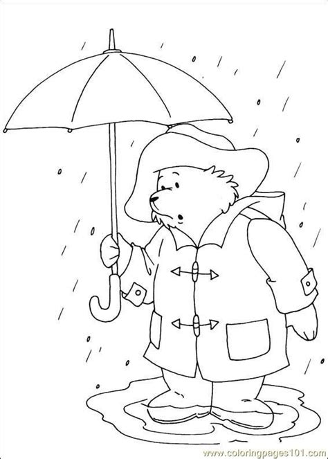 Open any of the printable files above by clicking the image or the link below the image. Paddington Bear printable coloring pages | Bear coloring ...