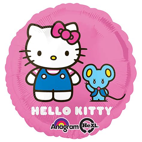 18 Inch Anagram Hello Kitty Characters Foil Balloon 21751