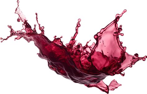 Red Wine Splash Png With Ai Generated 33888598 Png