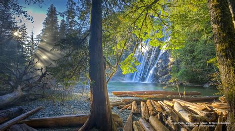 Virgin Falls Vancouver Island British Columbia Waterfall Scenic