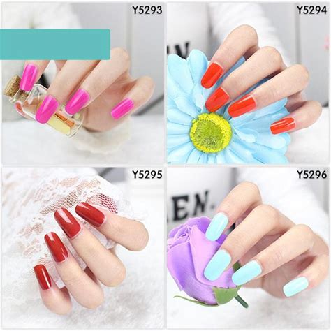 Nail wraps in comparison to acrylics and gels are better for your nails overall health since fewer chemicals are used. Mtssii 18 Candy Colors Nail Sticker Fashion Gel 12pcs ...
