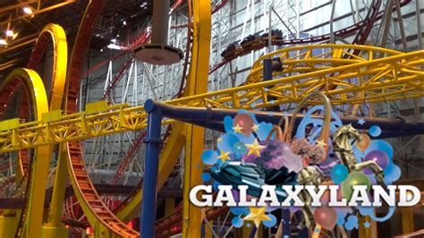 Galaxyland Amusement Park West Edmonton Mall Tour And Review Youtube