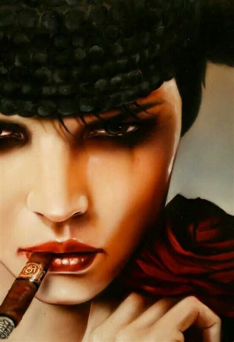 All Works Brian M Viveros Smoke Art Female Art Dark Beauty