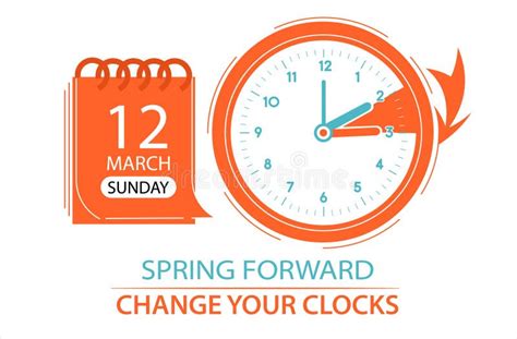 Daylight Saving Time Begins 2023 Web Banner Change Your Clocks Forward