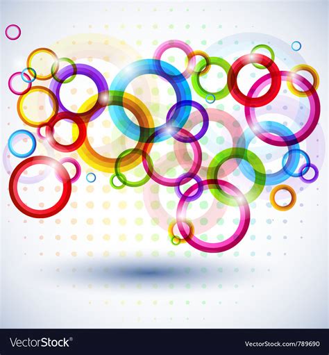 Abstract Bubble Background Royalty Free Vector Image