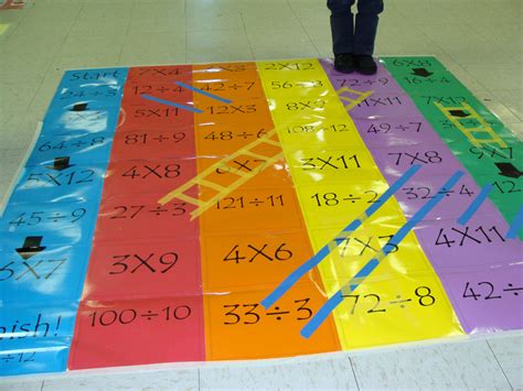 What can you do with math board games? Giate Shutes and Ladders Math Game | Family math night ...