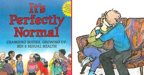 It S Perfectly Normal — The Puberty Book From The 90s — Was Totally Hot