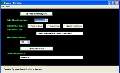 How To Use The Password Cracker 11 To Crack Hash Ethical Hacking