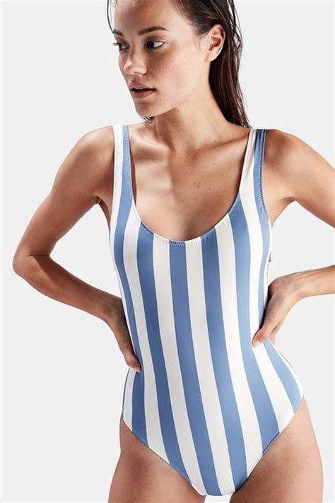 Collection by ruth t • last updated 3 days ago. Ice Stripe| Solid & Striped The Anne-Marie One Piece ...