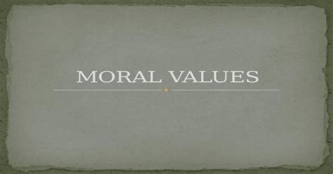 Moral Values And Aesthetic Development Tutorial 5 Lga