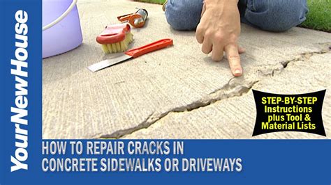 How To Repair Cracks In Concrete Concrete Contractor Nc